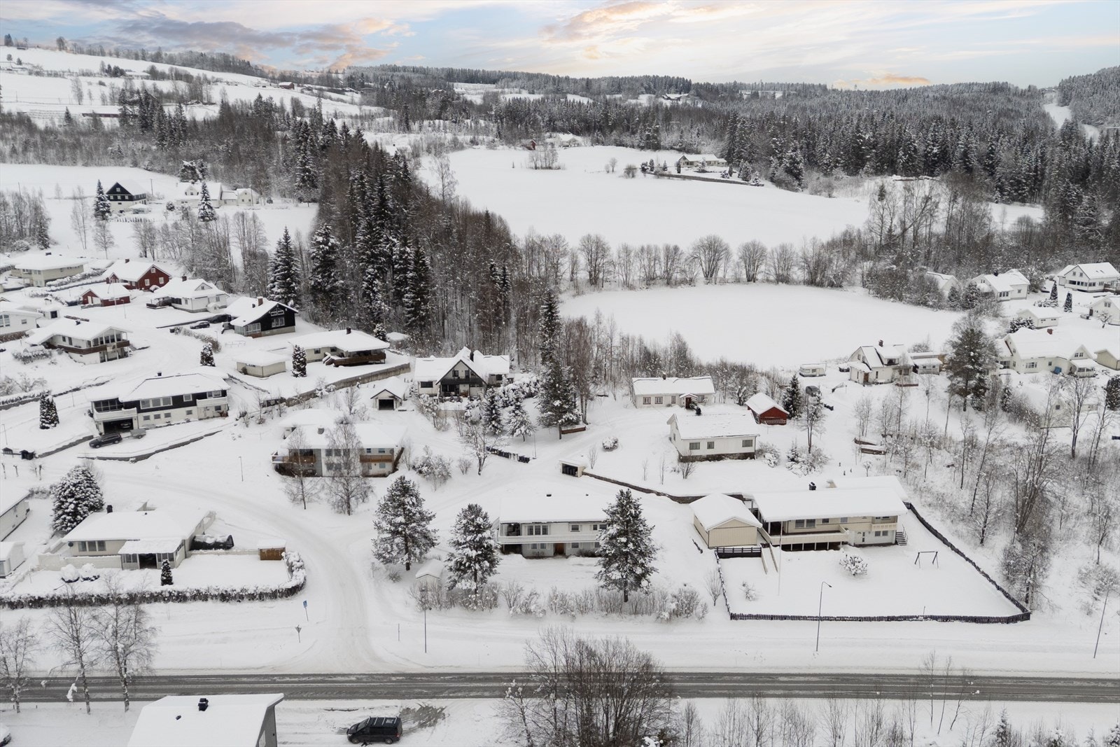 Boligbebyggelse i området rundt. Galleribilde