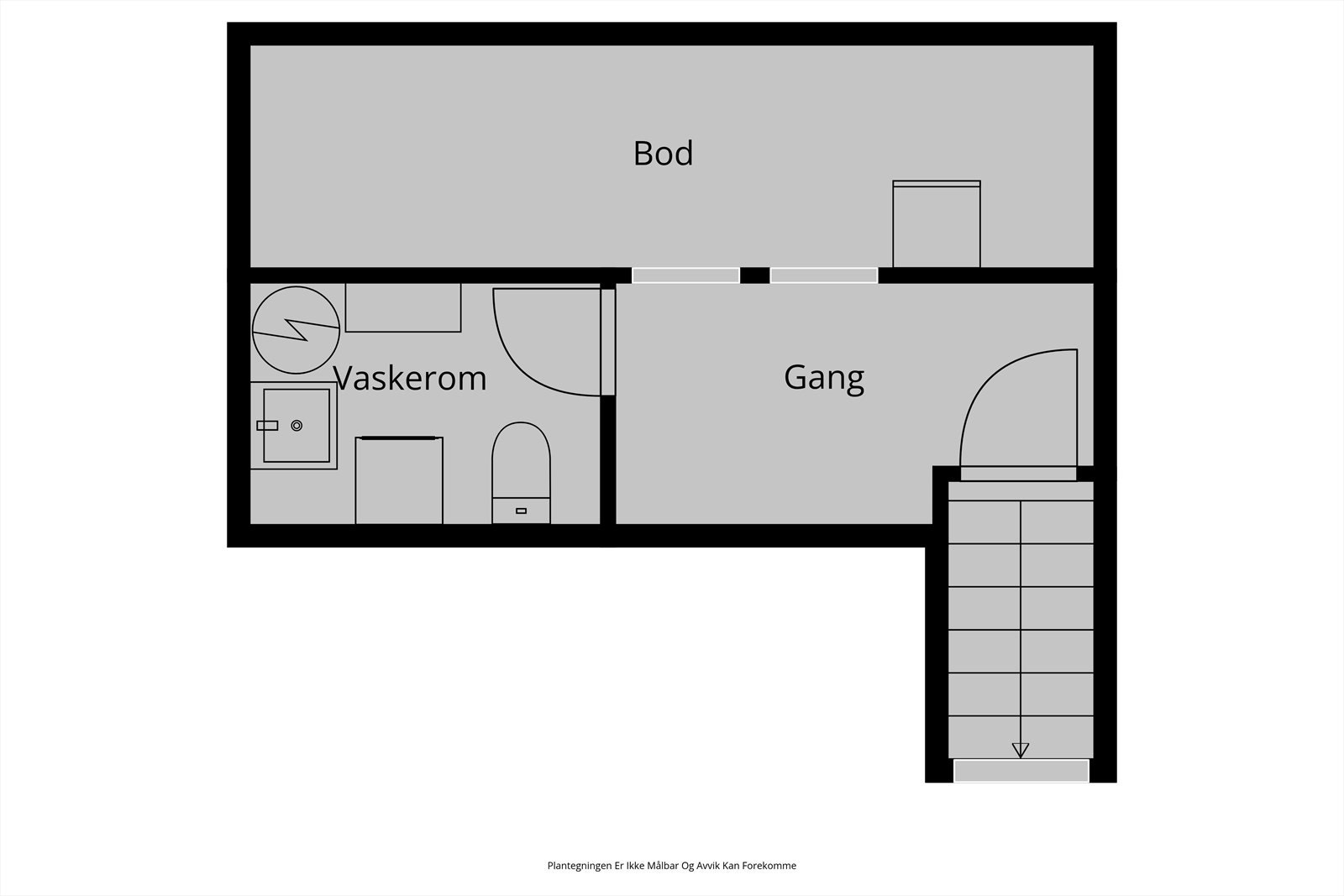 Plantegning Kjeller. Galleribilde