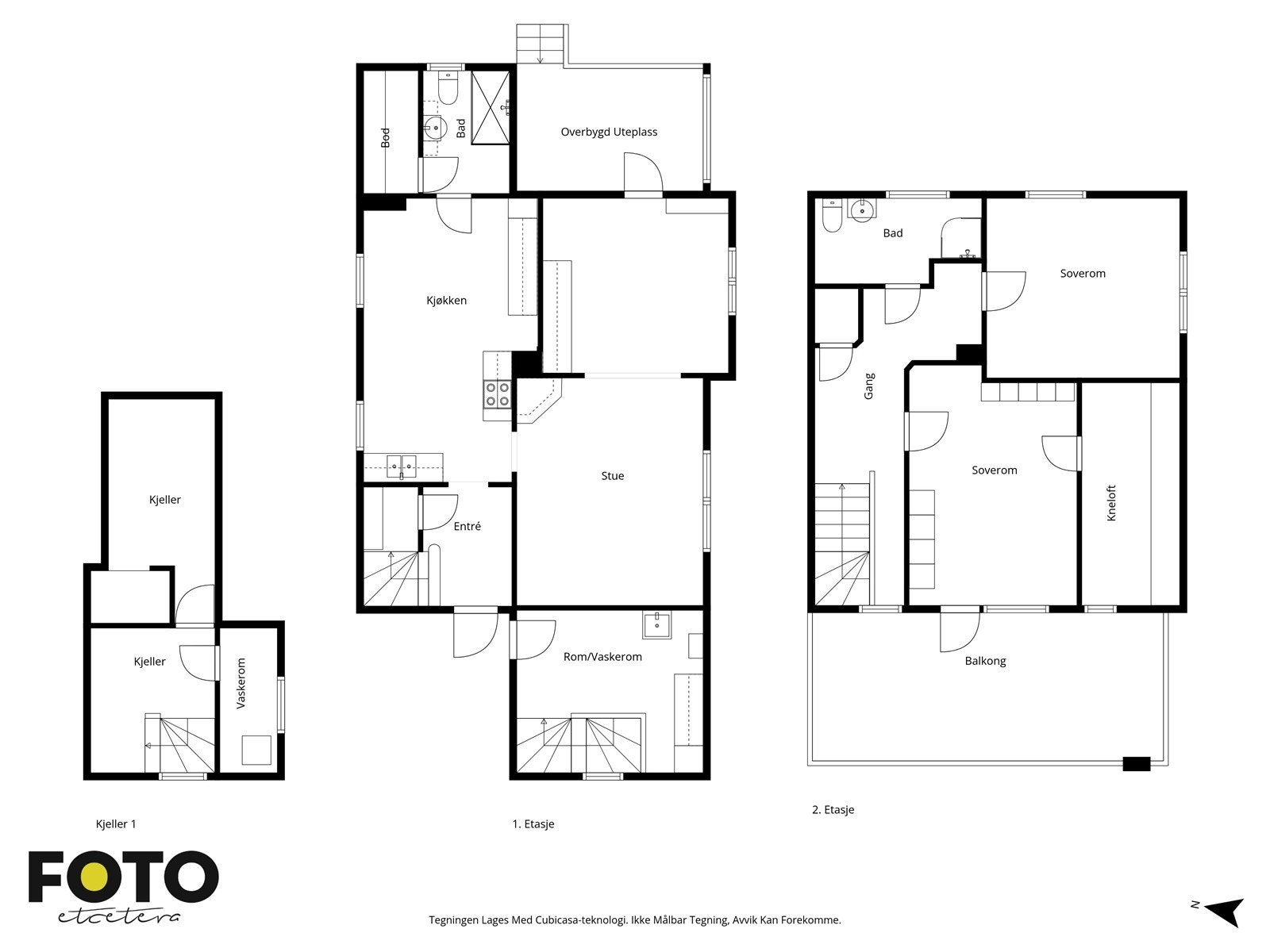 Veiledende plantegning - Ikke målbar Galleribilde
