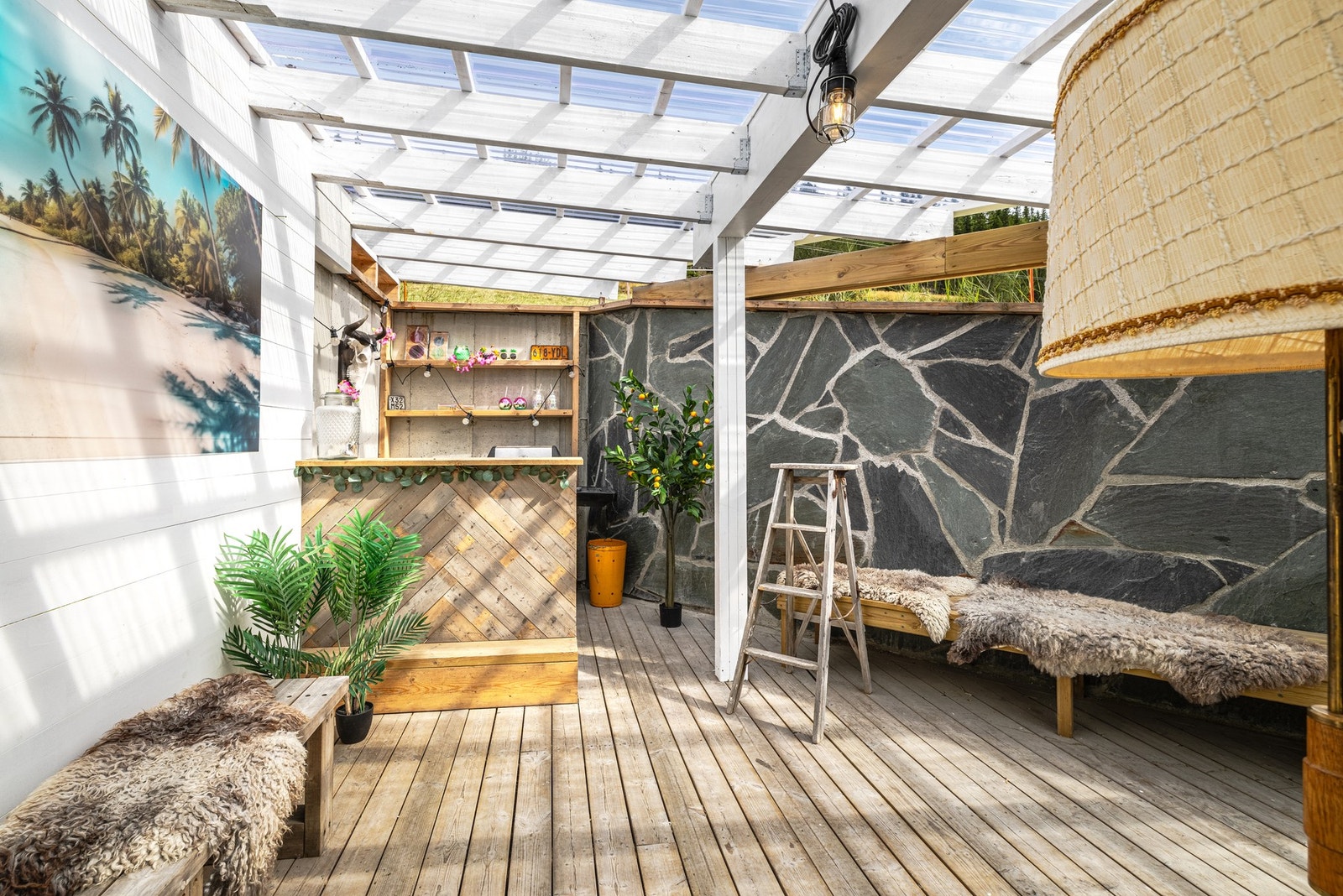 Redskapsbod Lysthus Galleribilde