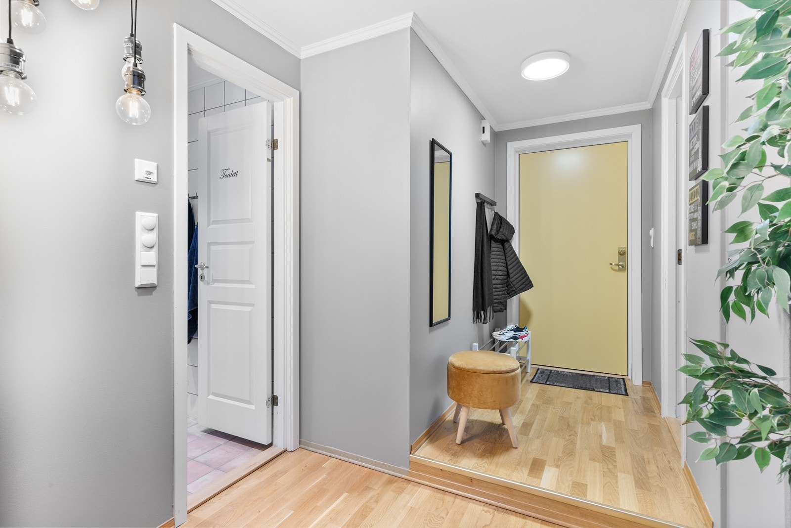 Leiligheten har en god planløsning med god flyt mellom rommene. Galleribilde