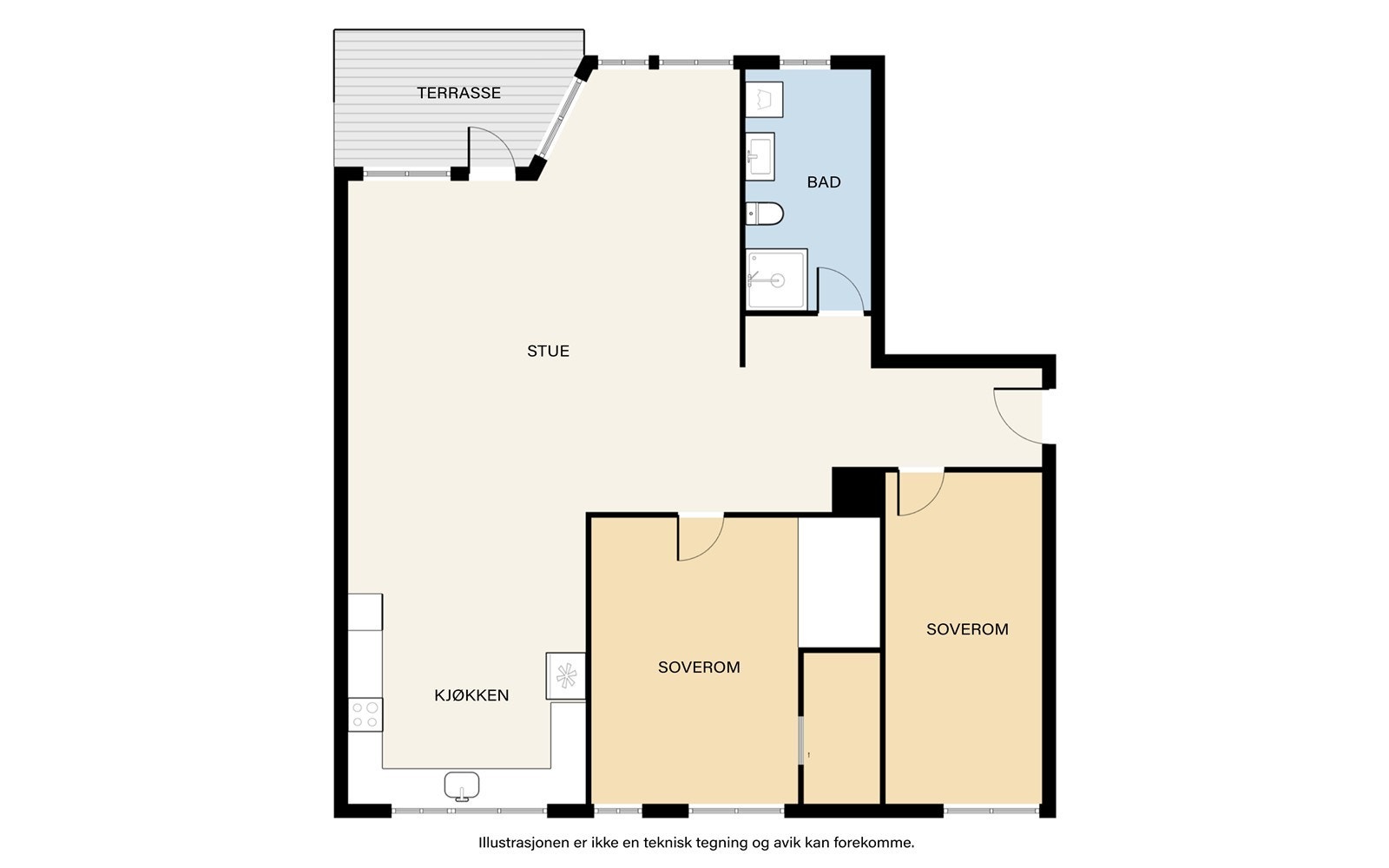 Plantegning. Galleribilde