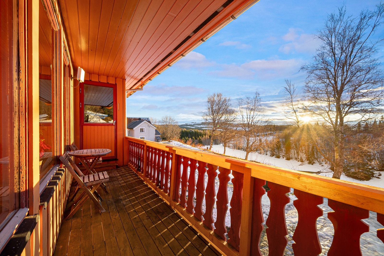 Her bor man i fredfulle omgivelser. Galleribilde