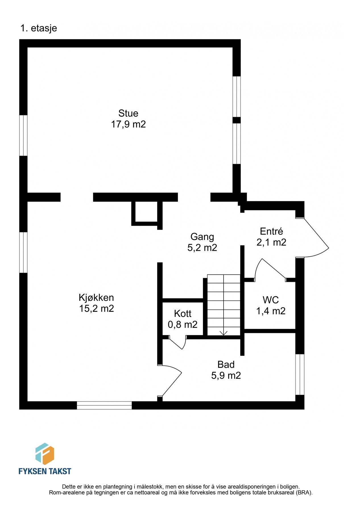 Planskisse. Galleribilde