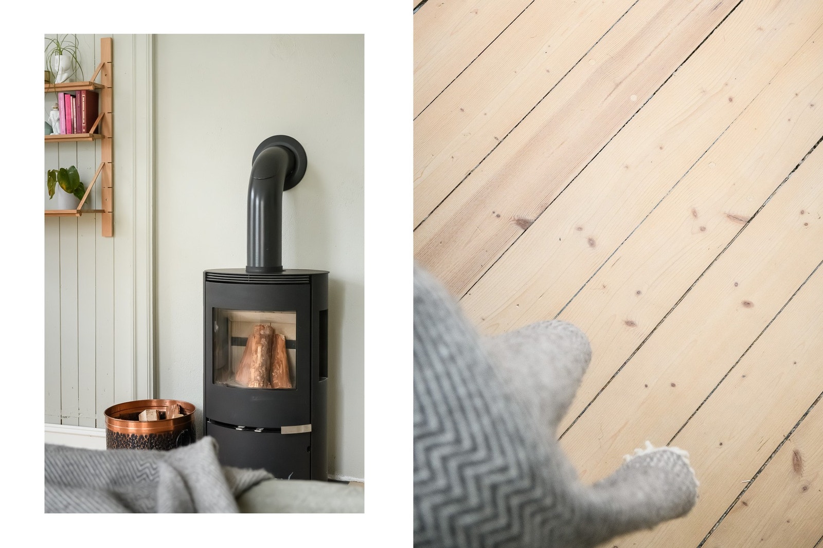 Alle overflater i leiligheten, inkludert gulv, vegger og tak, ble fornyet i 2024. Galleribilde