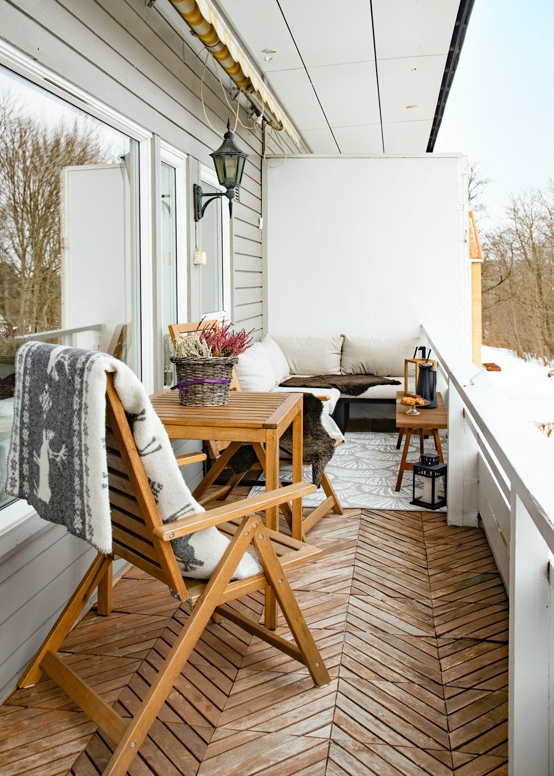 Fra stuen er det utgang til en romslig balkong på 9 m². Galleribilde