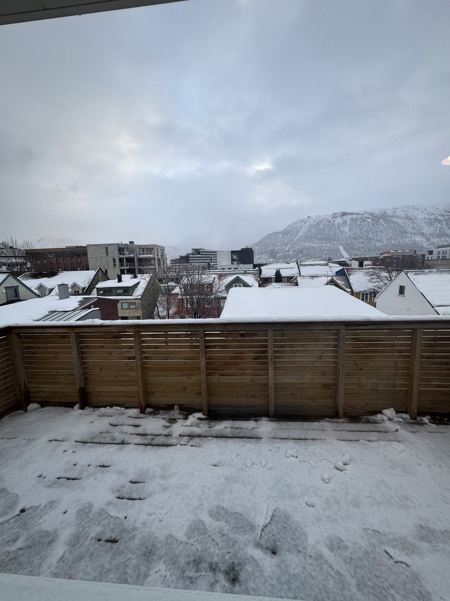 Balkong med utsikt Galleribilde