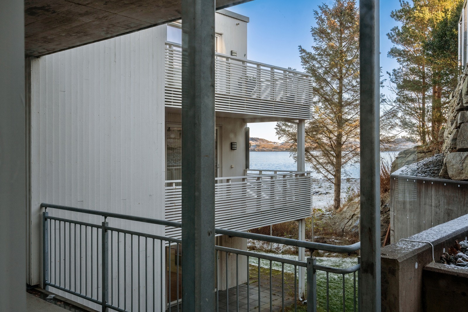 Utsikt fra inngangsdør Galleribilde