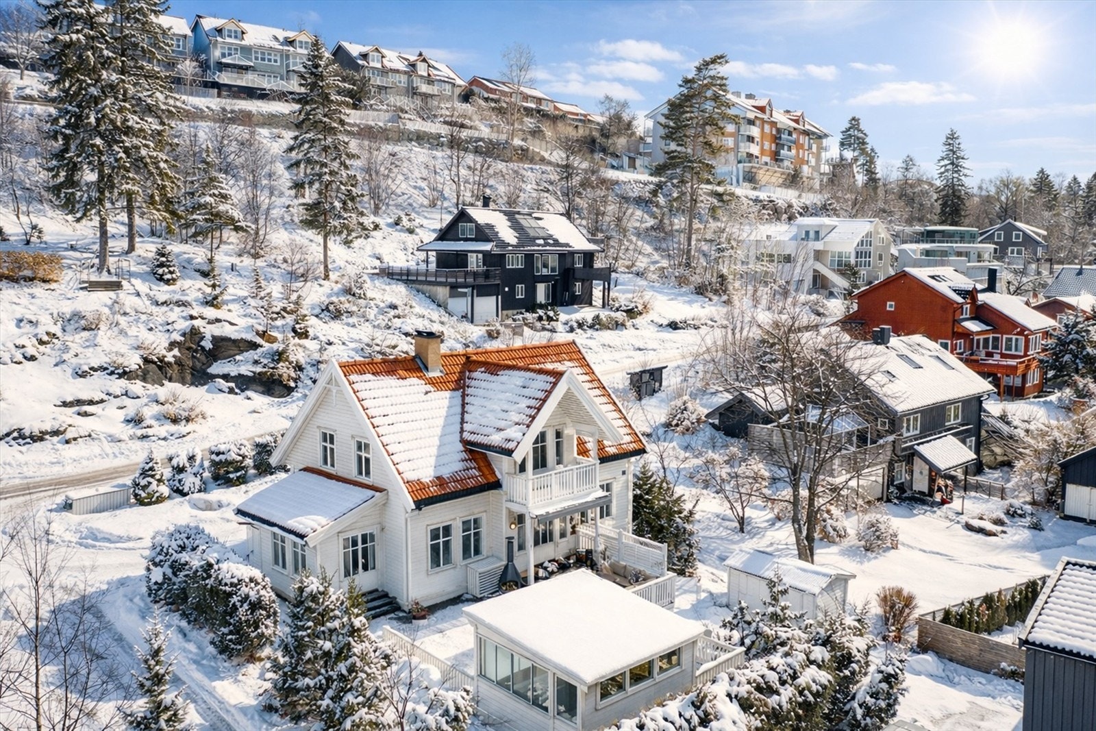 Familievennlig enebolig Galleribilde