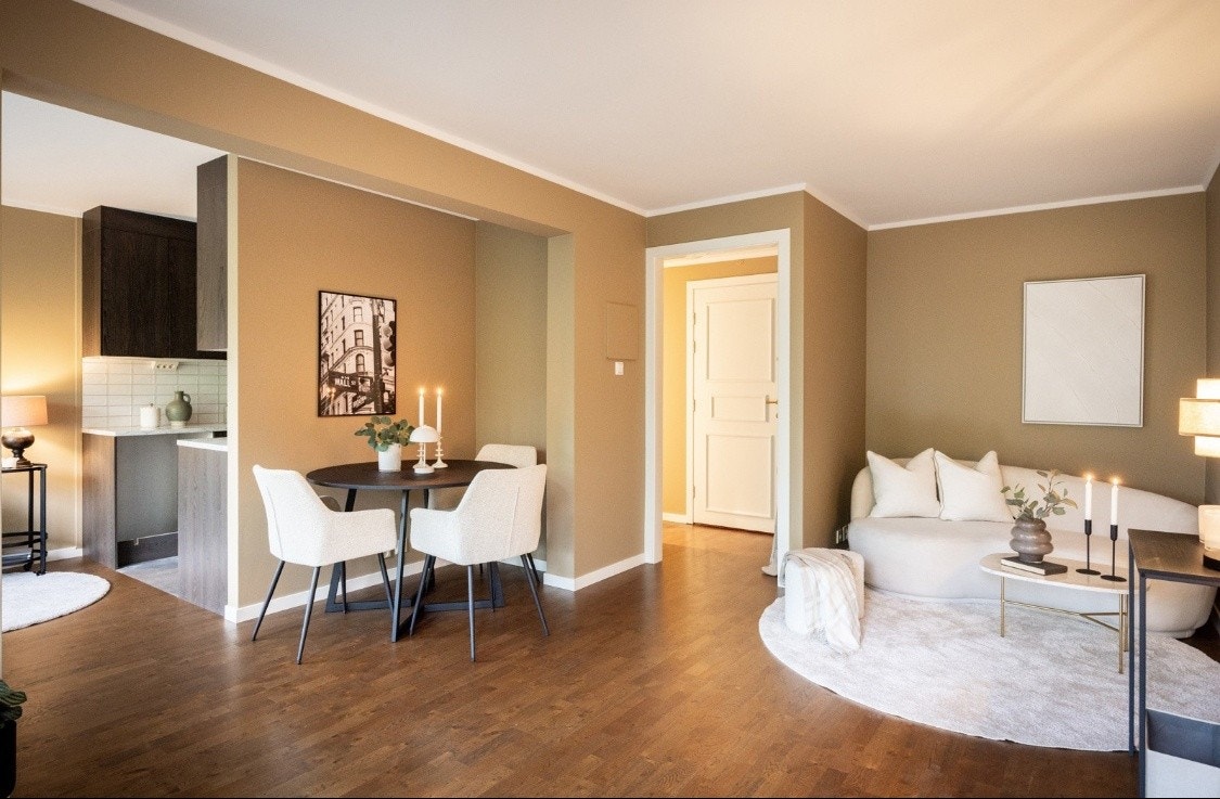 Eksempel på møblering Galleribilde