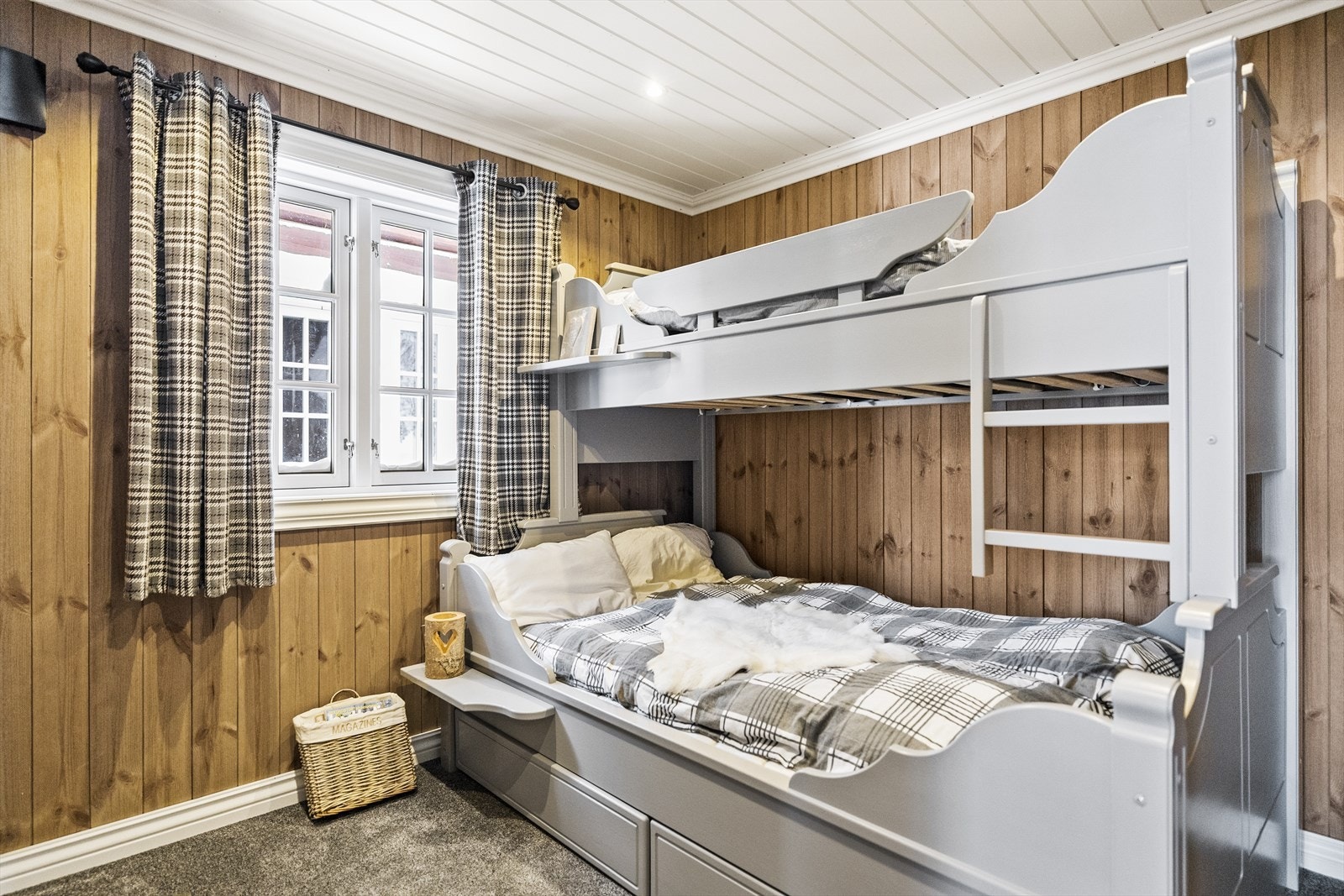 Her er det praktiske køysenger for ekstra plass og gjester. Galleribilde