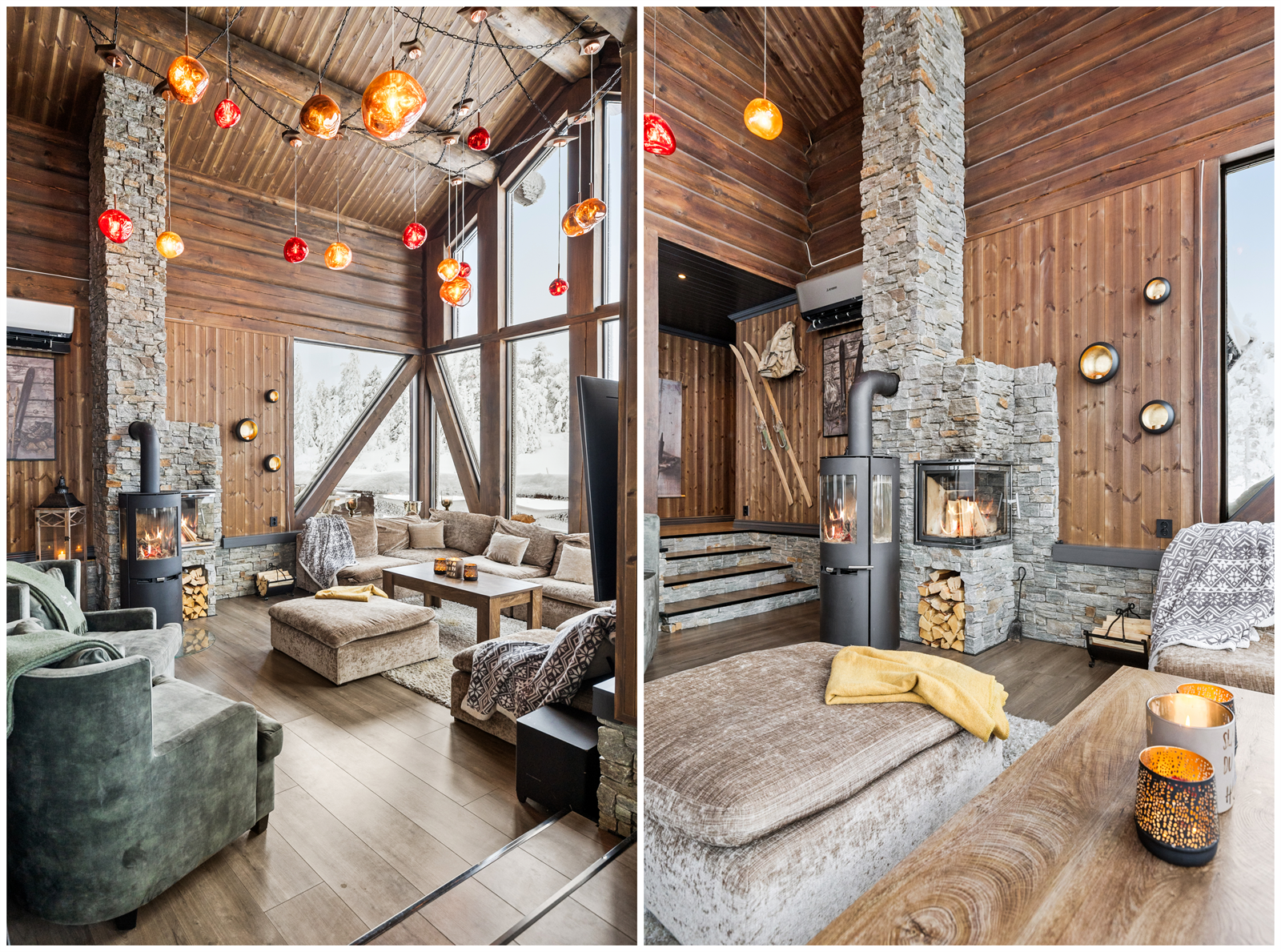 Peisene bidrar til varme og hygge på kalde høst- og vinterdager. Galleribilde