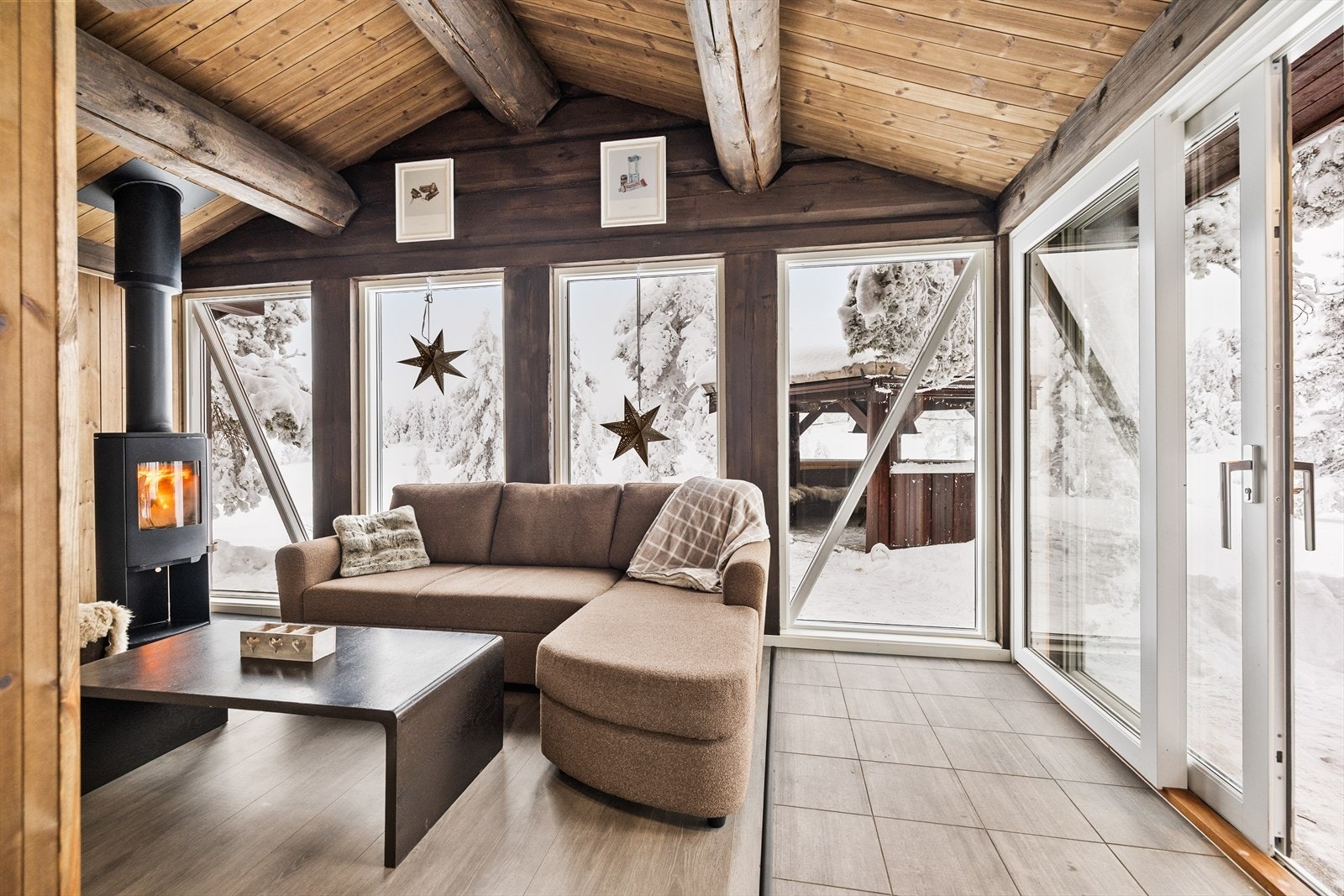 Videre til hytta finner du et eget anneks. Galleribilde