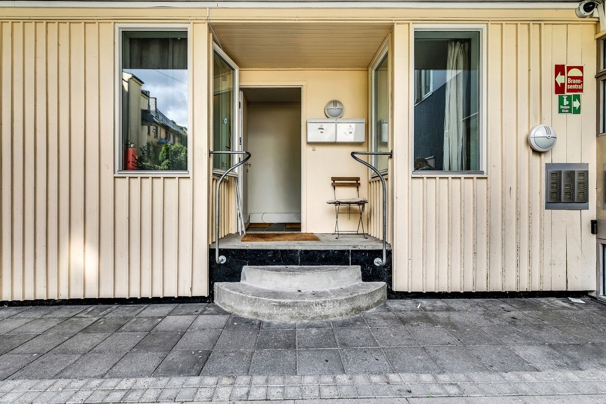 Inngangsparti Galleribilde