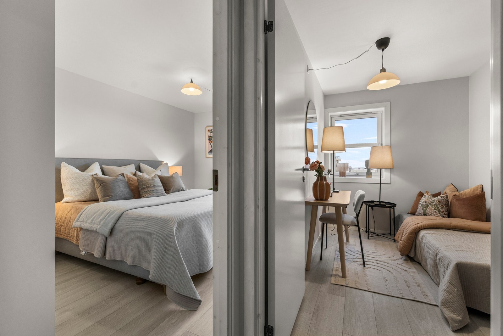 Videre kommer man til hovedsoverommet. Galleribilde