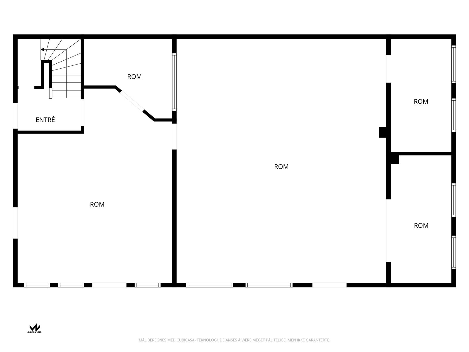 Plantegning 1.etasje Galleribilde