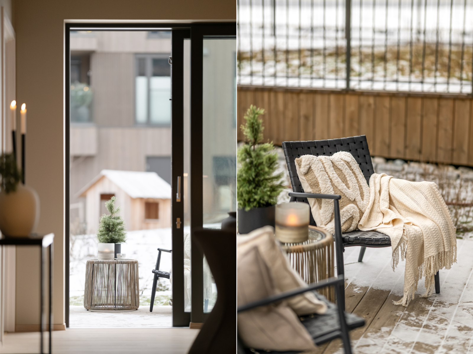 Fra allrommet har du utgang til en liten markterrasse Galleribilde