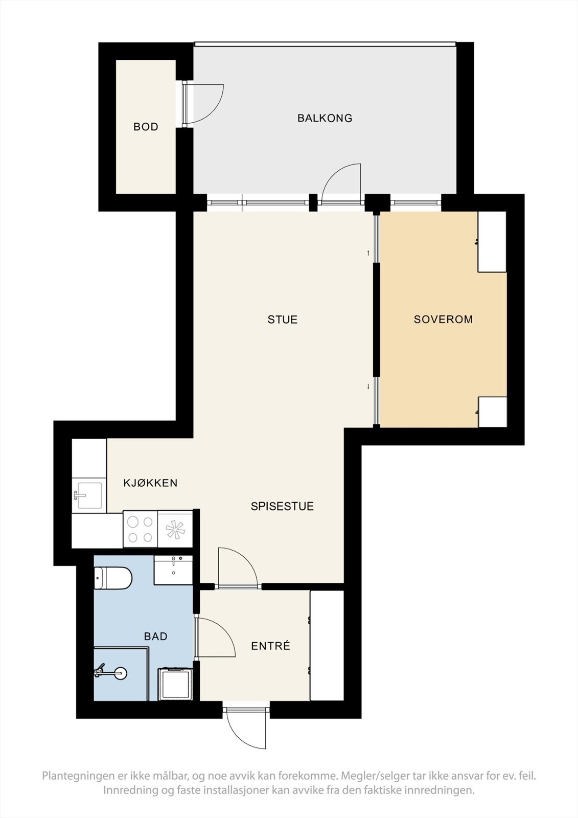 Plantegning - 5. etasje Galleribilde