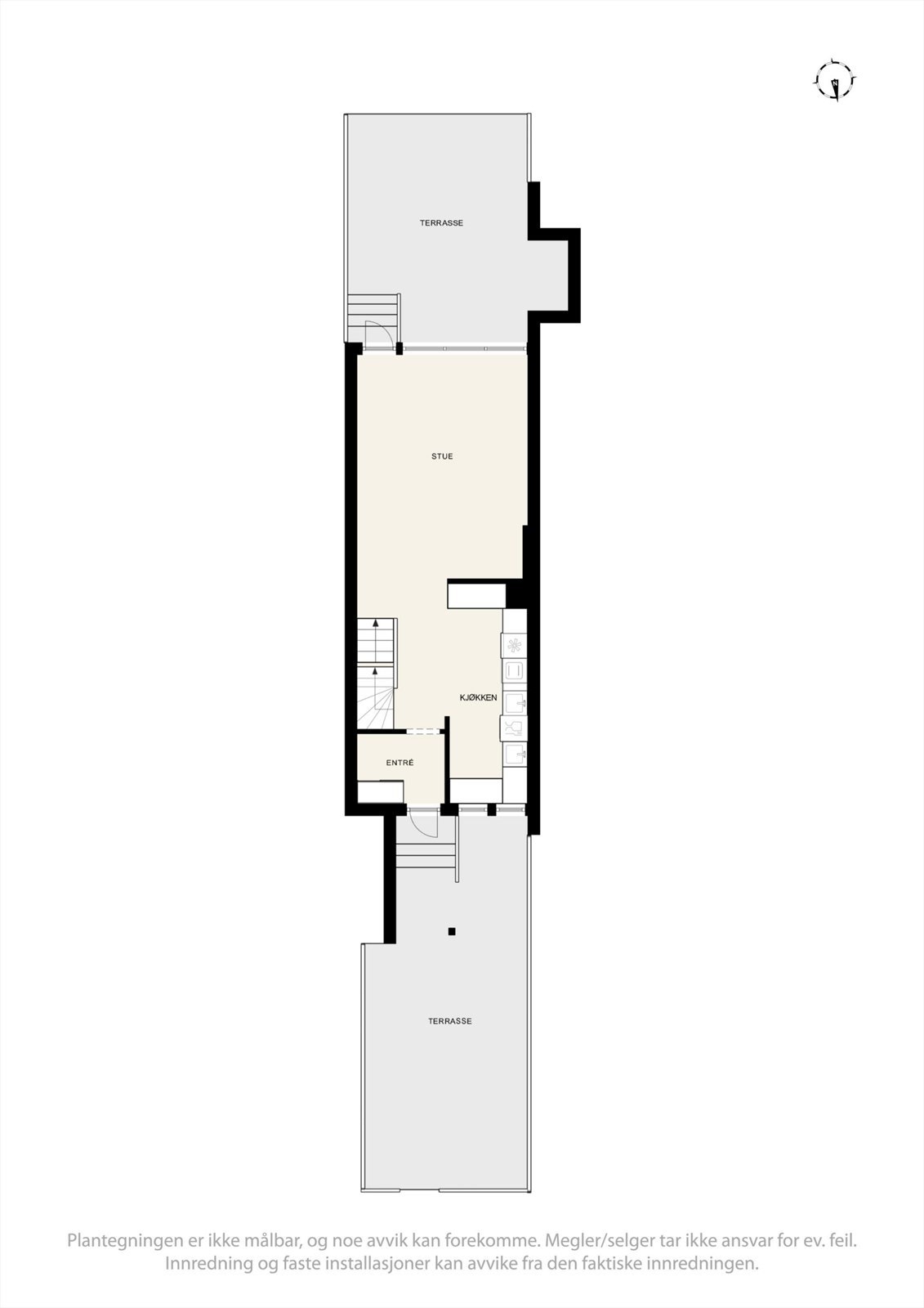 Plantegning 1. etasje. Galleribilde