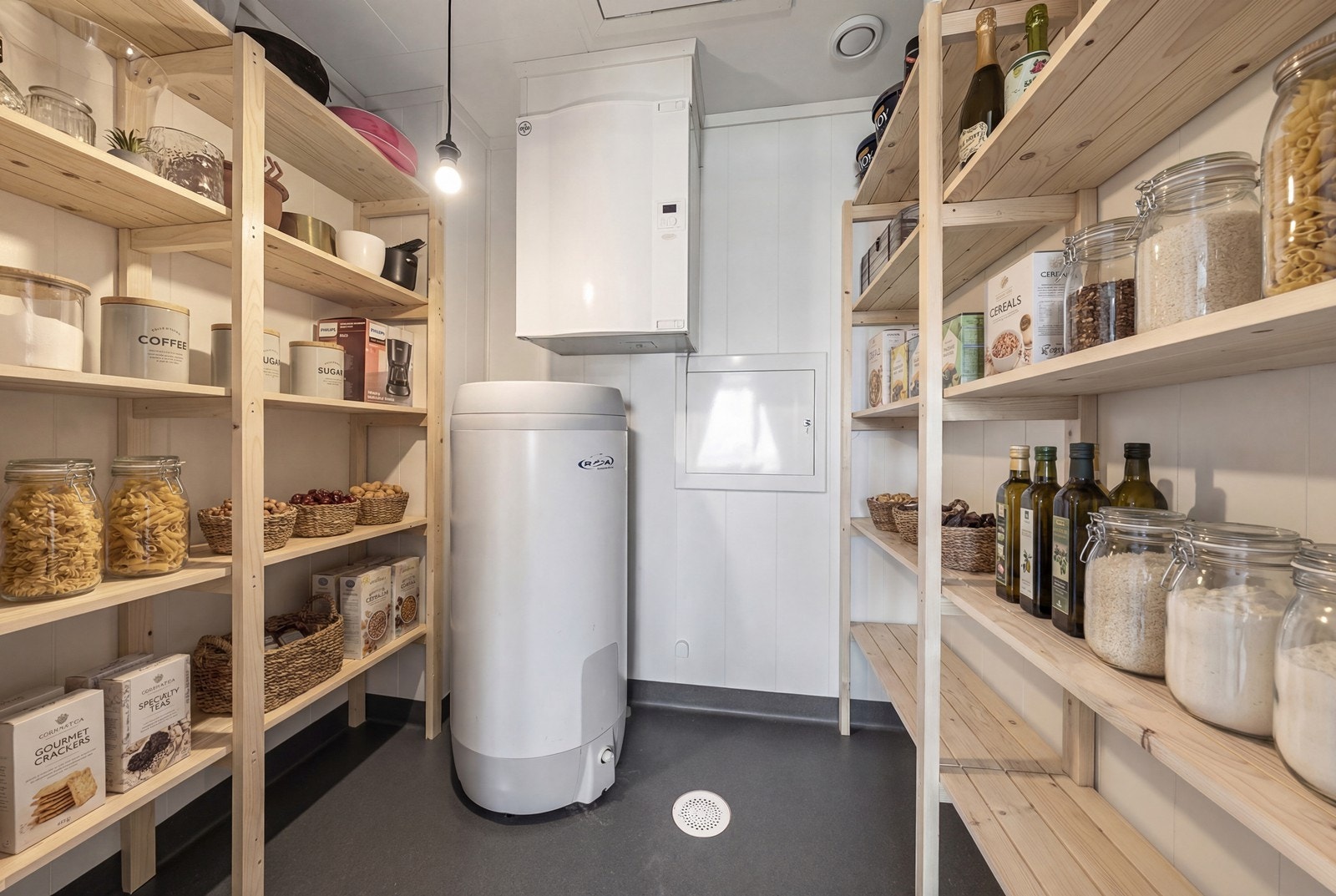 Bod/teknisk rom. Galleribilde