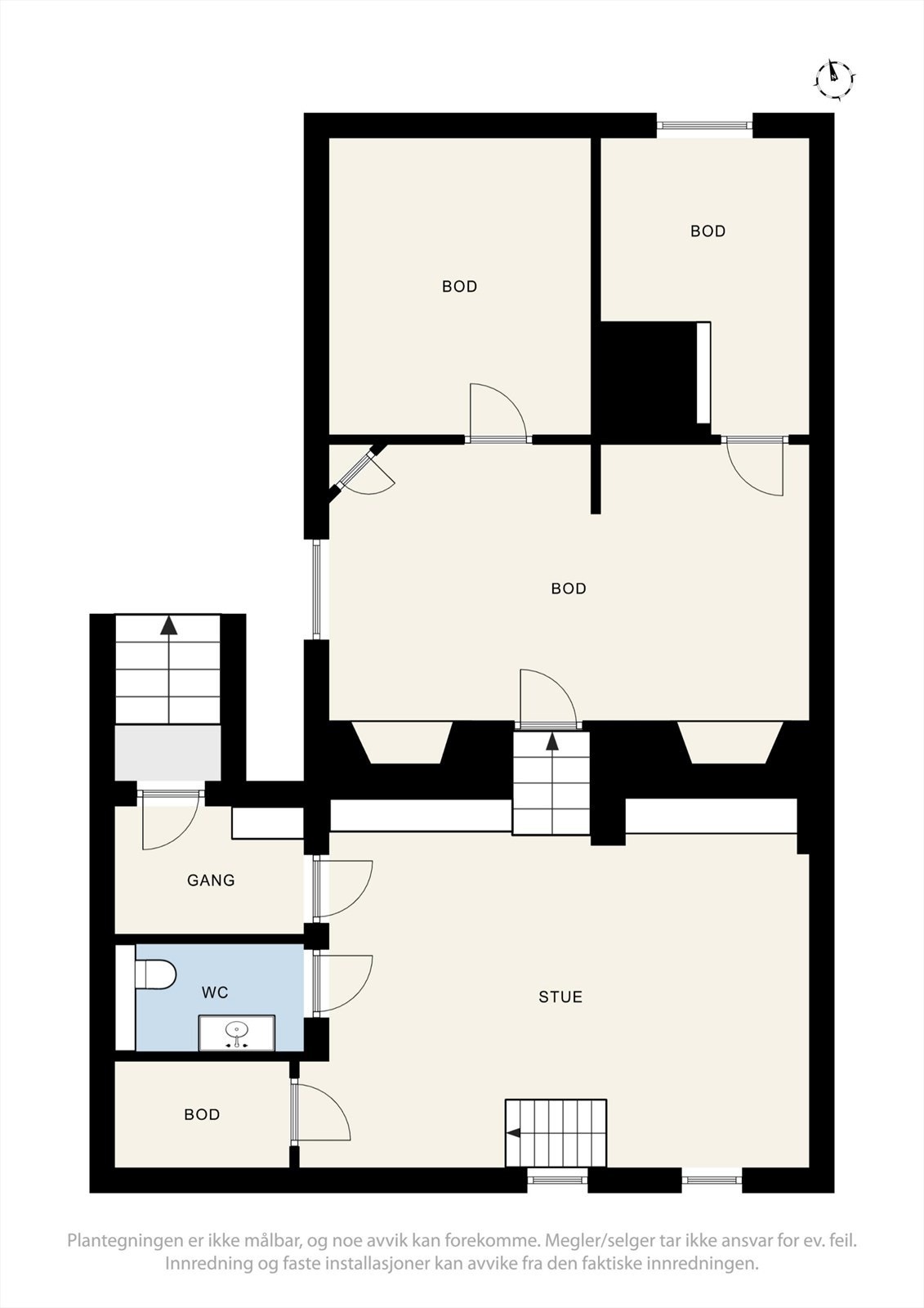 Plantegninger Kjelleretasje Galleribilde