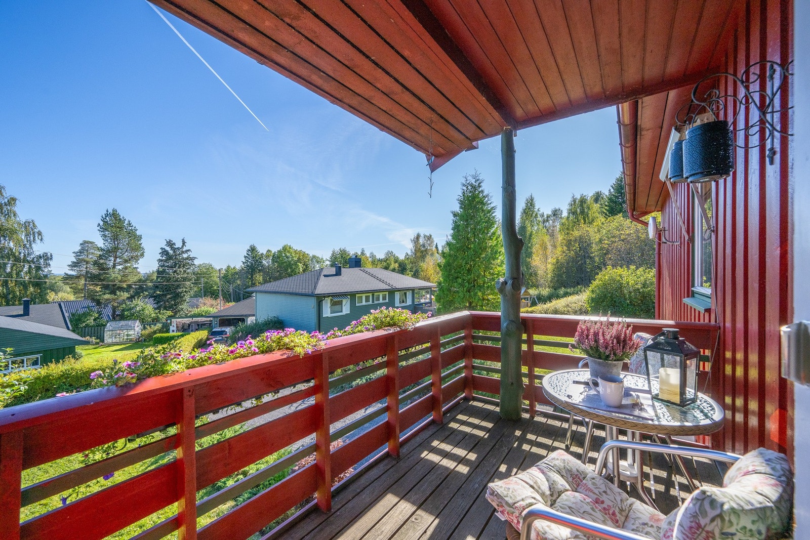 I tillegg har man denne balkongen på 5 kvm for morgensolen Galleribilde