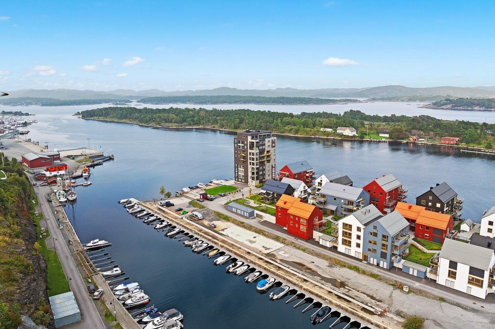 Dronefoto Galleribilde