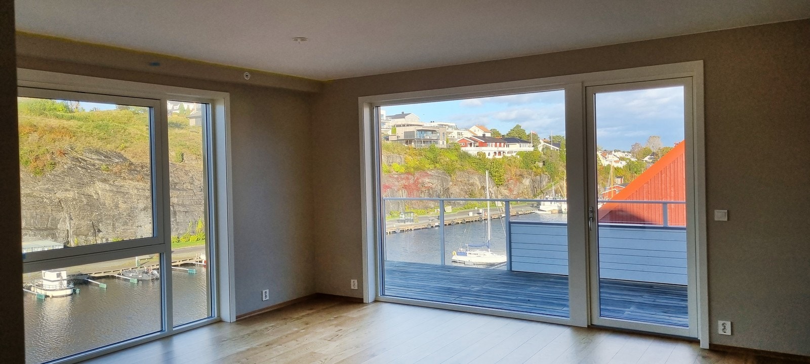 Utsikt fra stuen Galleribilde