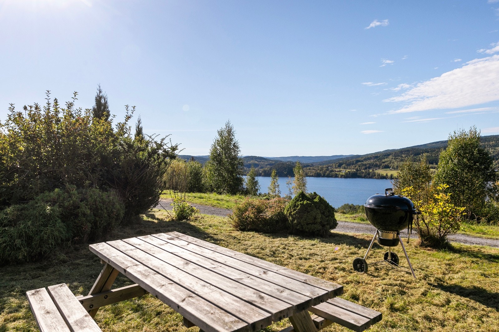 Flott utsikt fra eiendommen. Galleribilde