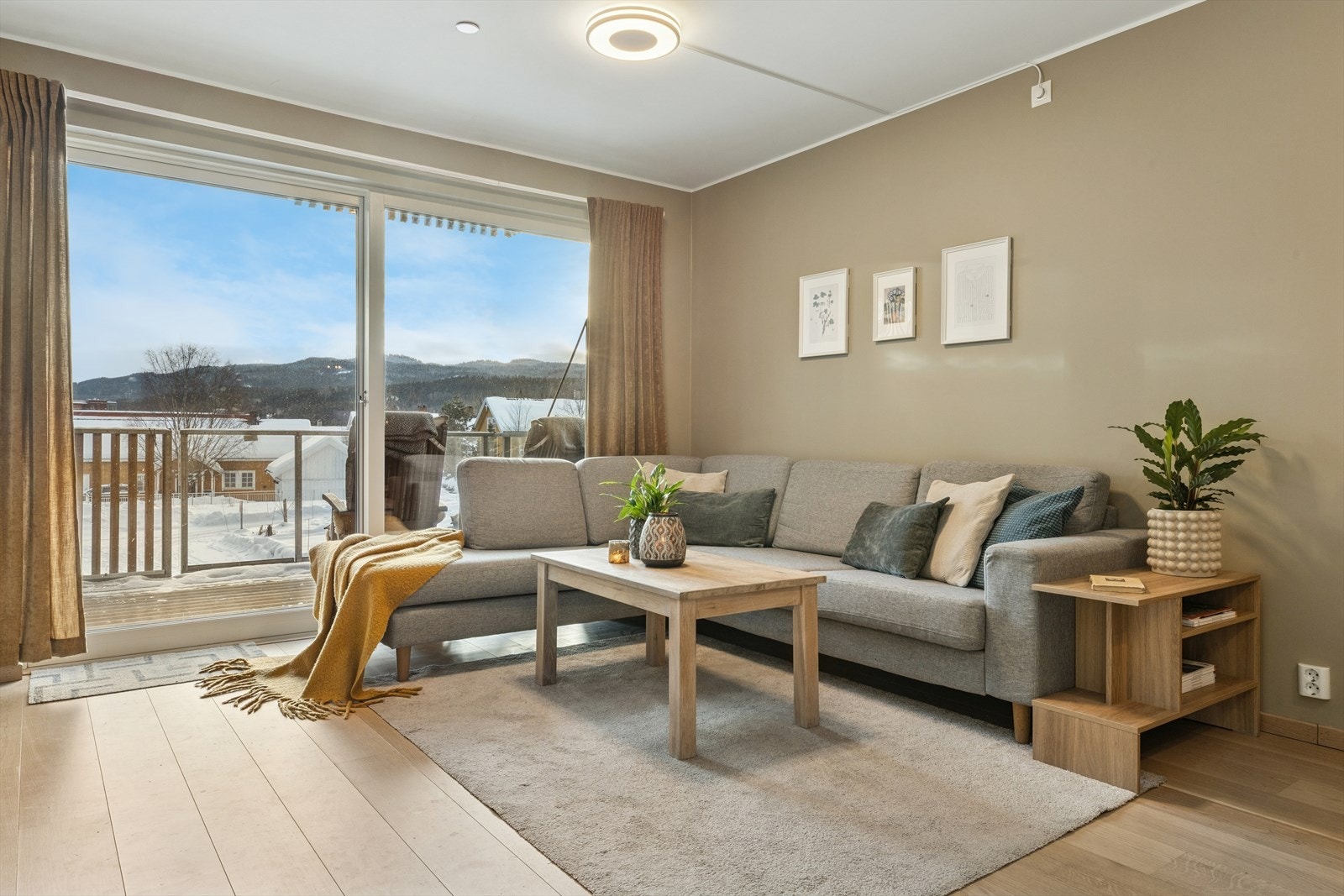 En moderne og arealeffektiv 2-roms leilighet. Galleribilde