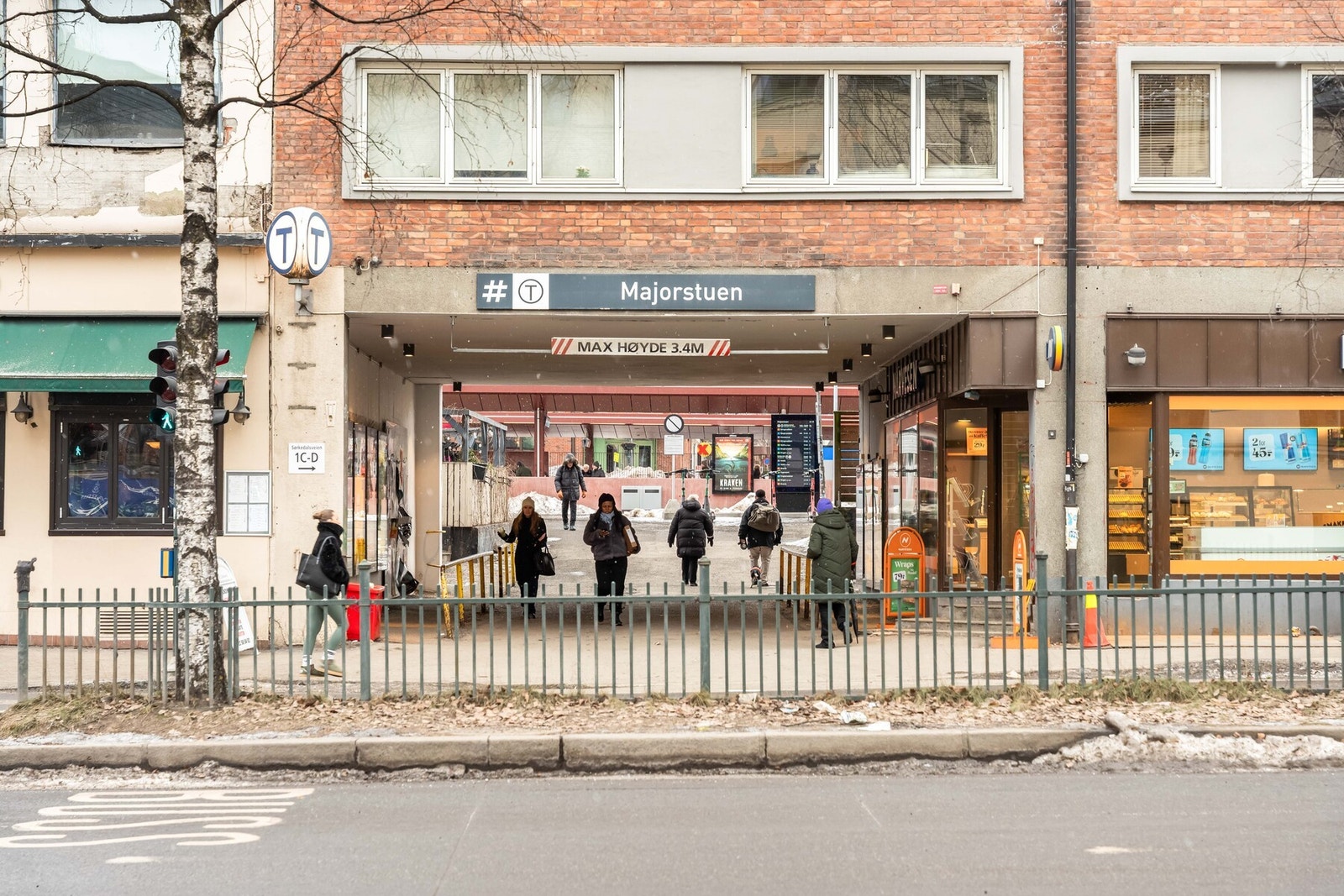 Leiligheten har en svært sentral og attraktiv beliggenhet i et veletablert og ettertraktet område på Majorstuen Galleribilde