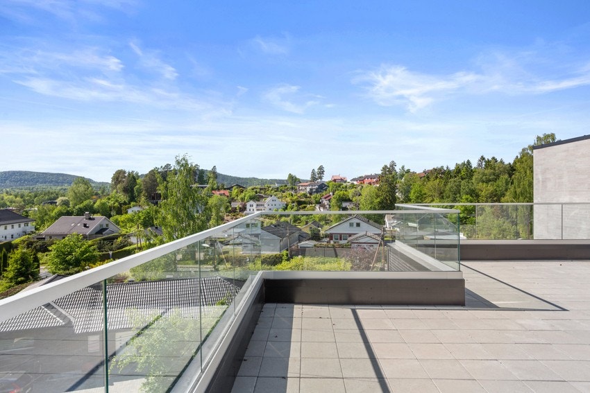 Sameiet har en flott felles takterrasse. Galleribilde