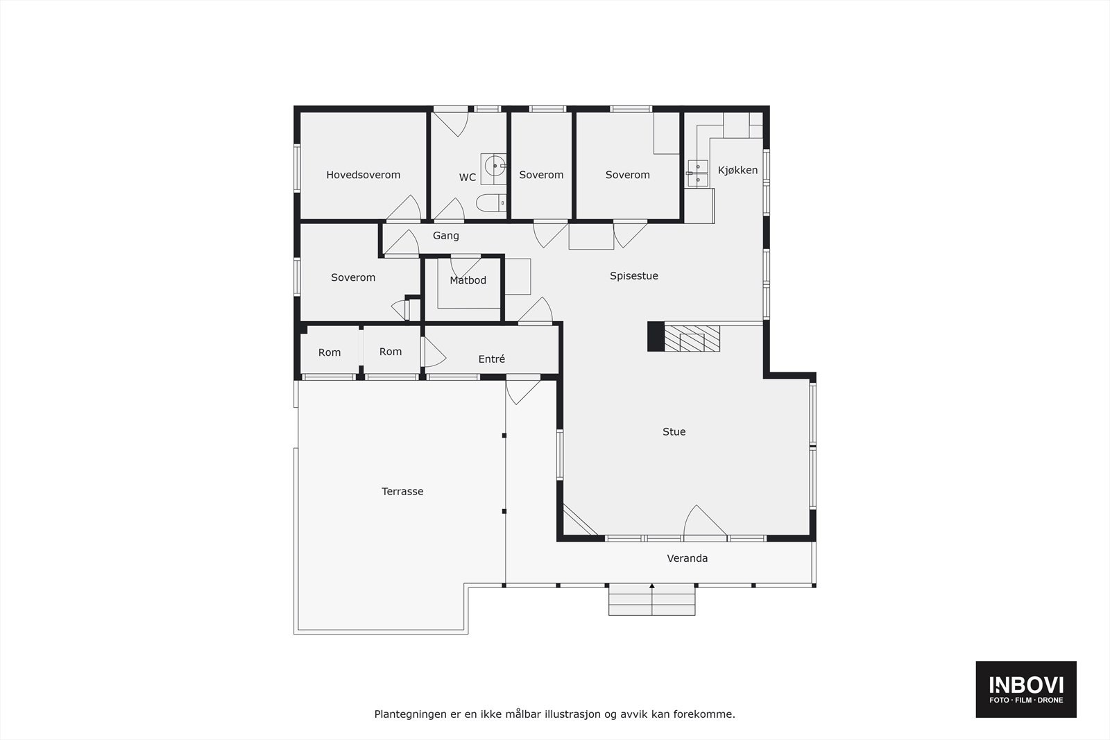 Plantegning Galleribilde