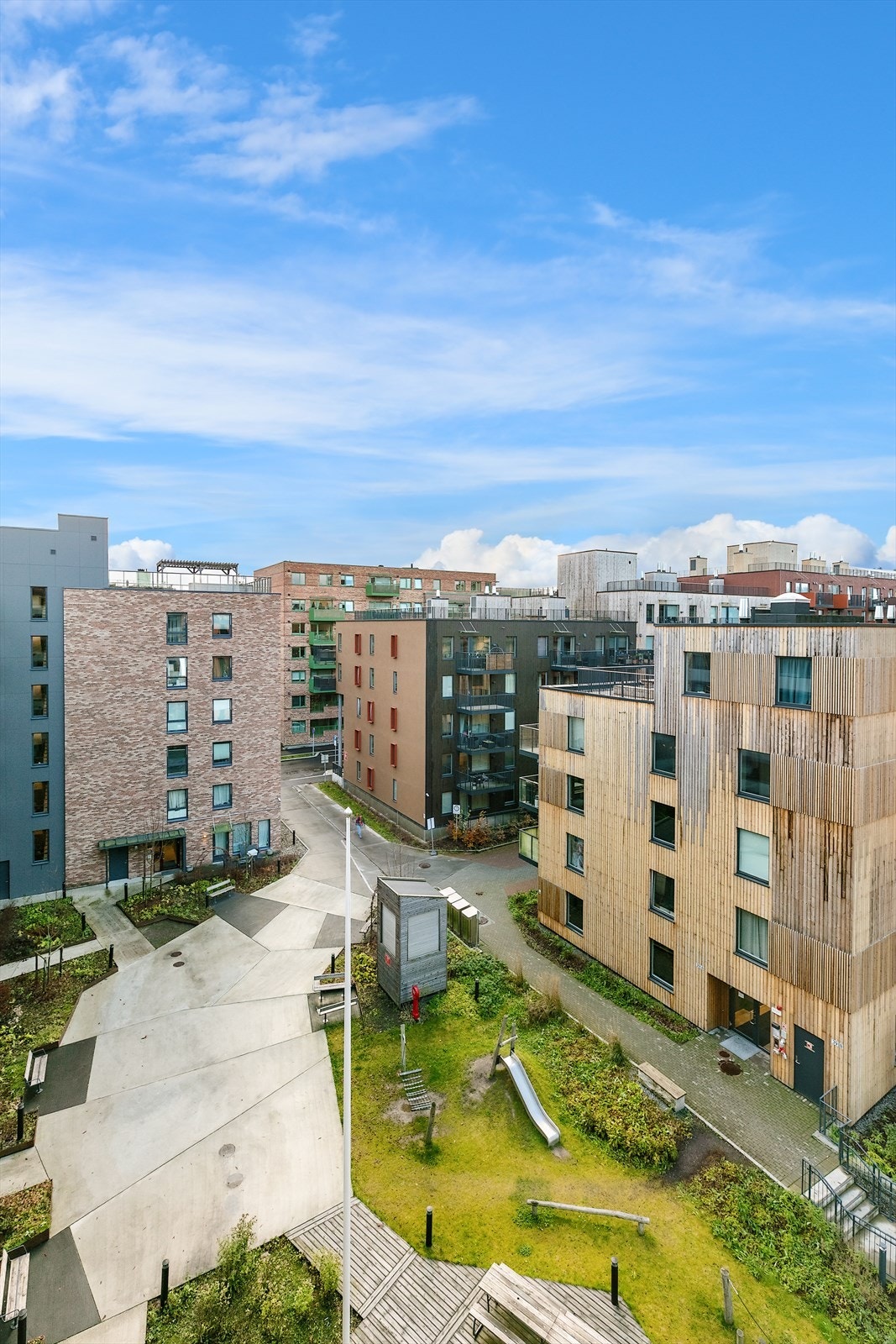 Utsikt fra balkongen. Galleribilde