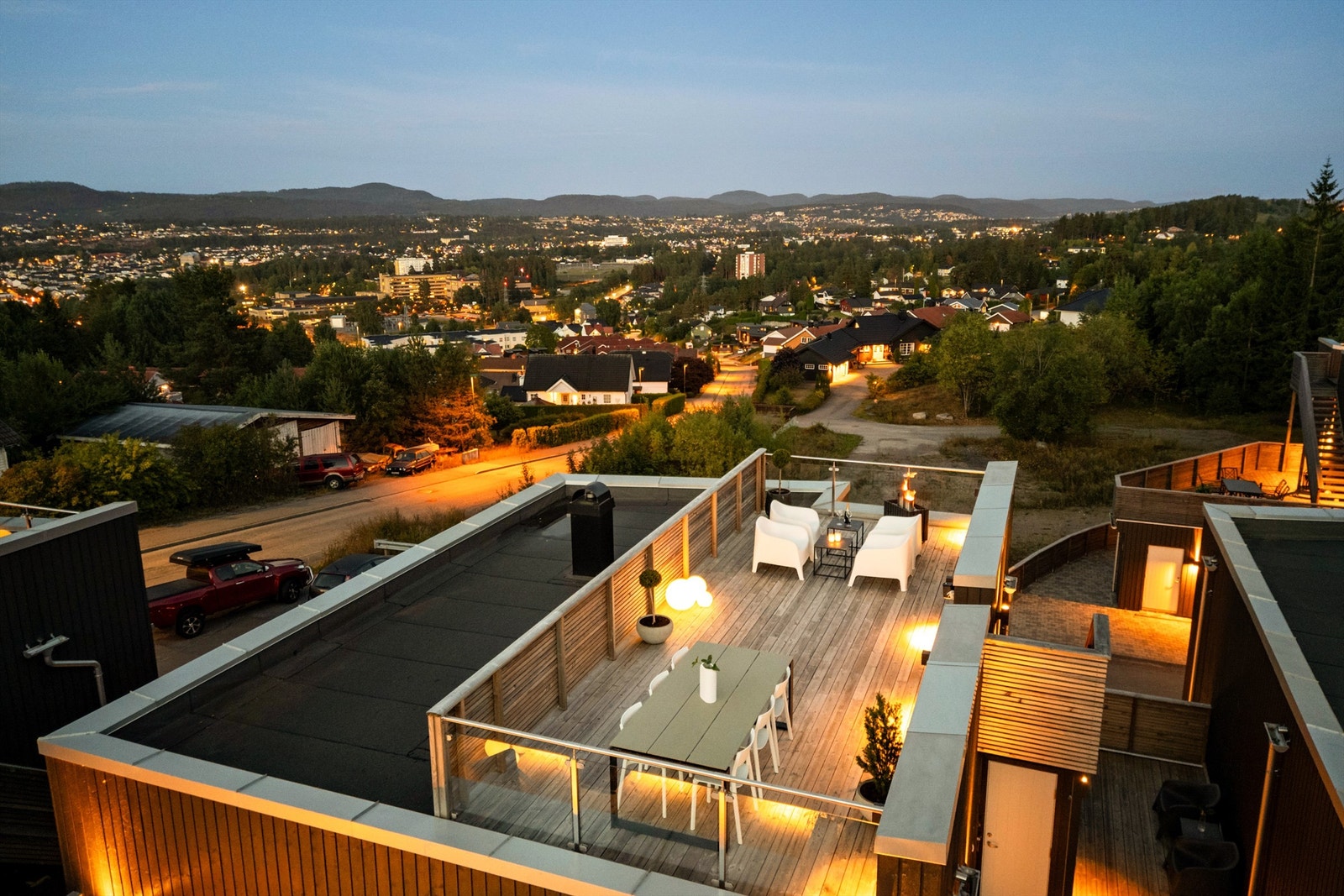 Takterrasse Galleribilde