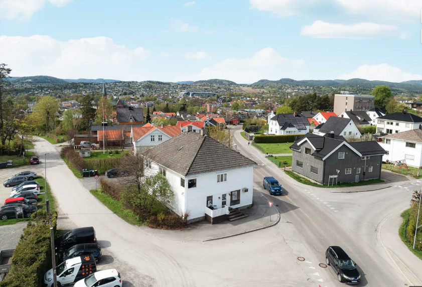 Eiendommen ligger sentralt på Frogner Galleribilde