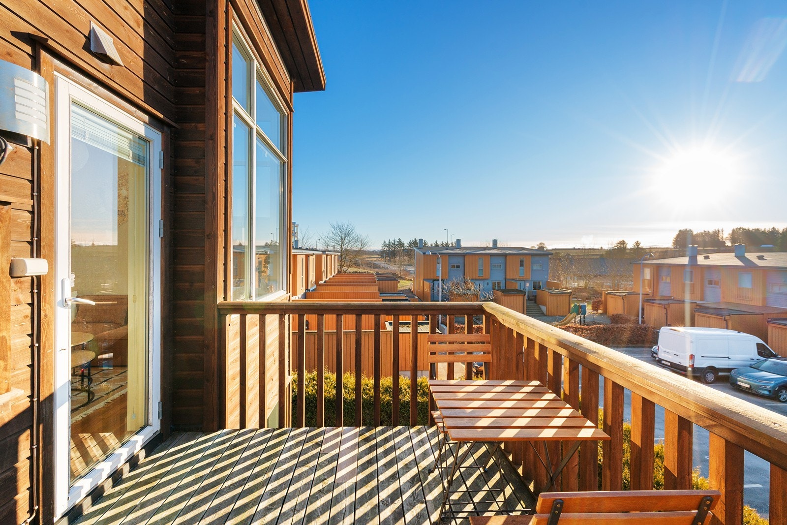 Sør-vest vendt beliggenhet sikrer optimale solforhold. Galleribilde