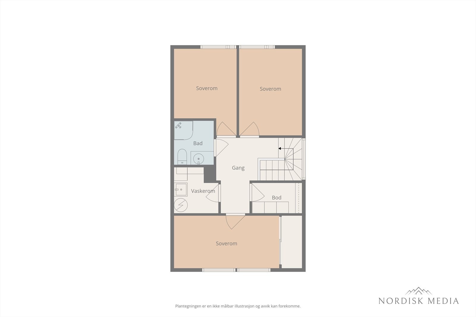 - Plantegning 2. etasje - Galleribilde