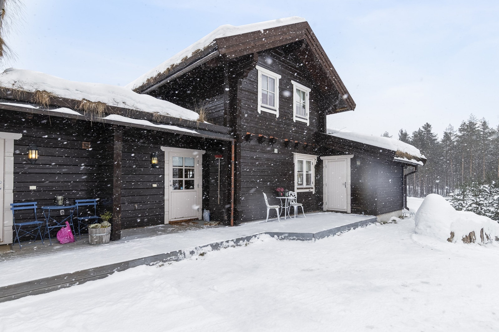 Utvendig bod for lagring av fritidsutstyr Galleribilde