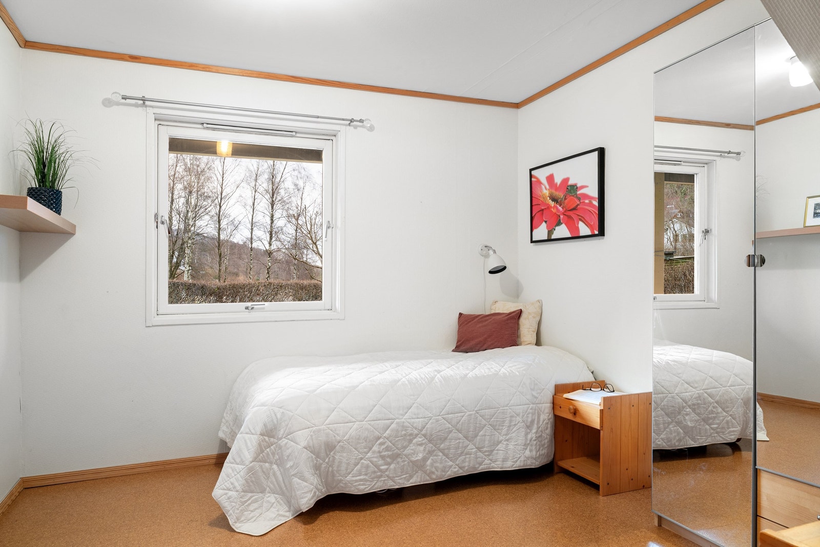 Soverom nr. 1 i sokkeletasjen. Galleribilde