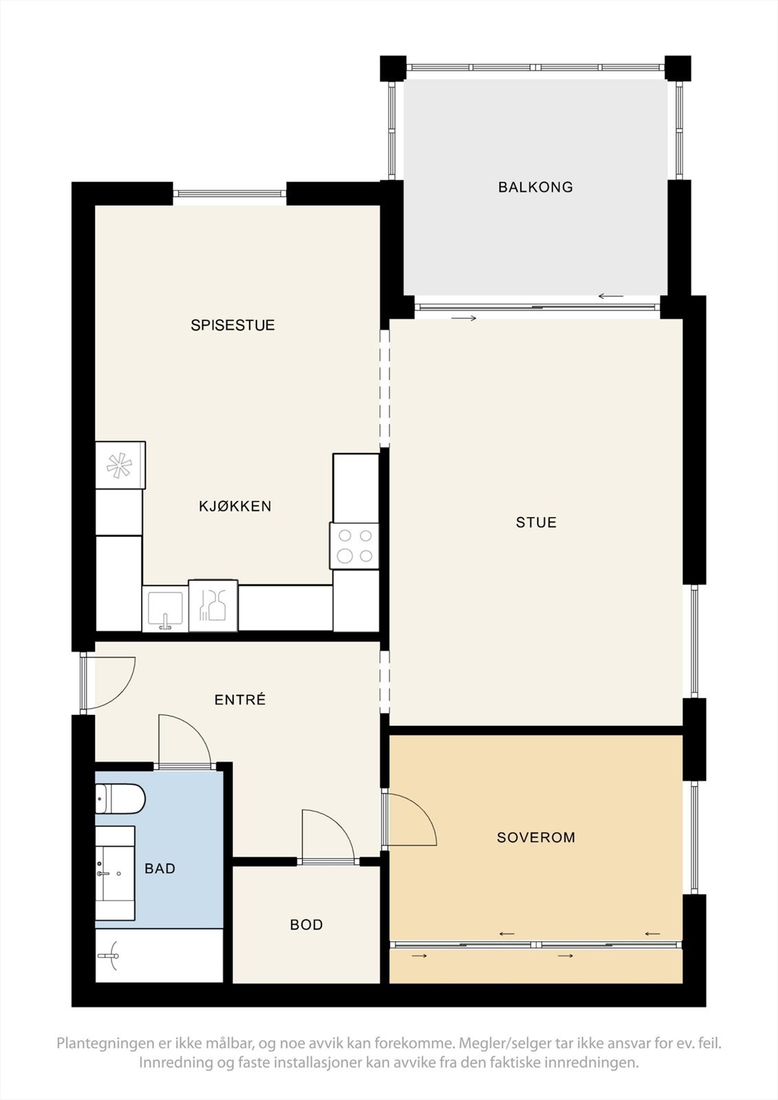 Plantegning. Galleribilde