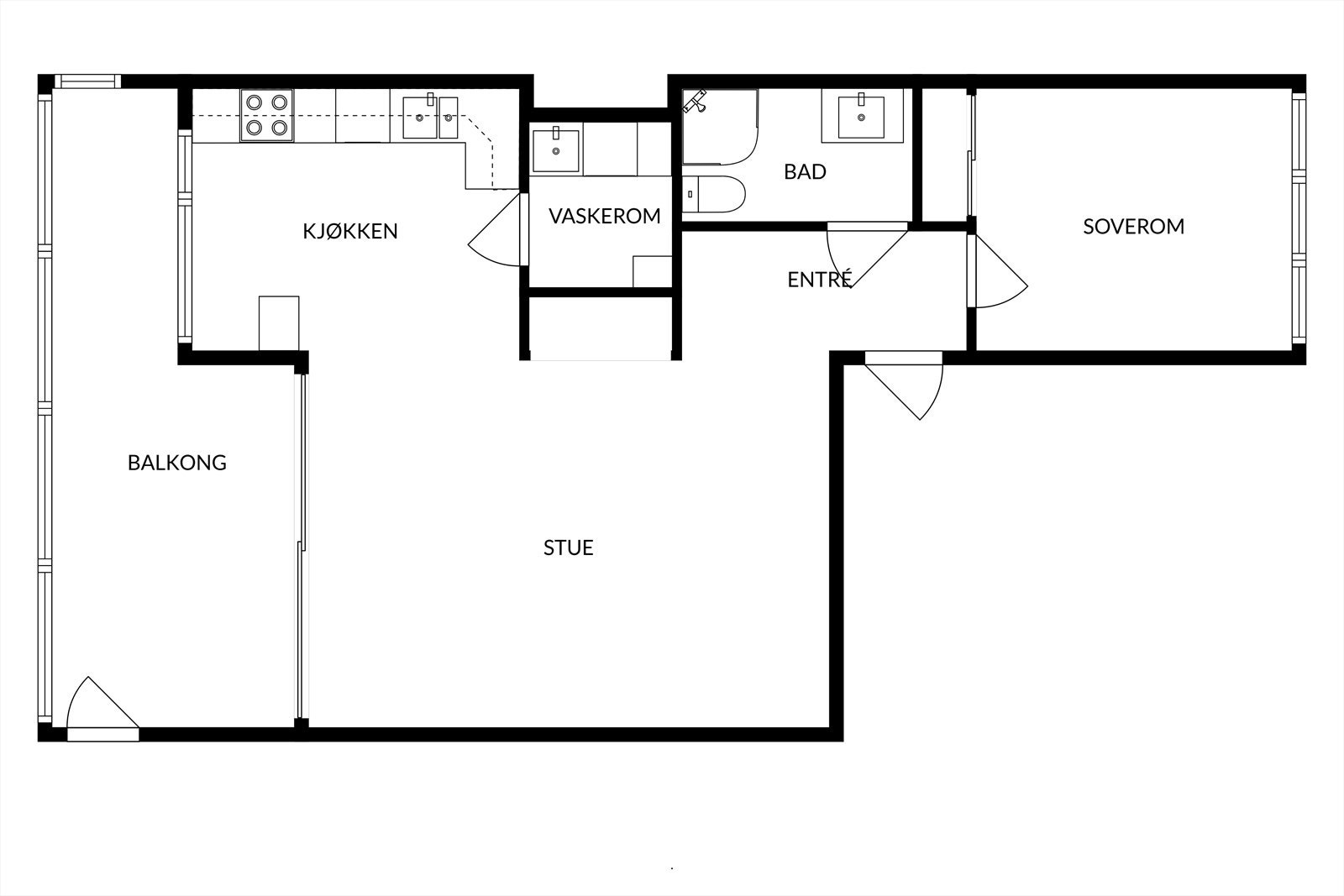 Planskisse Galleribilde