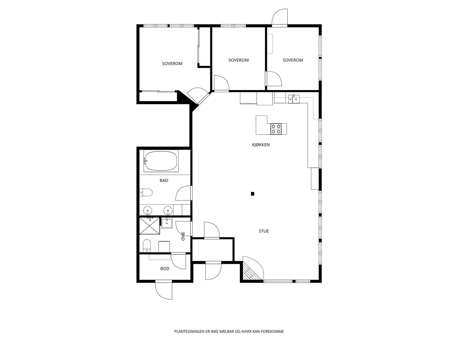 Plantegning. Galleribilde