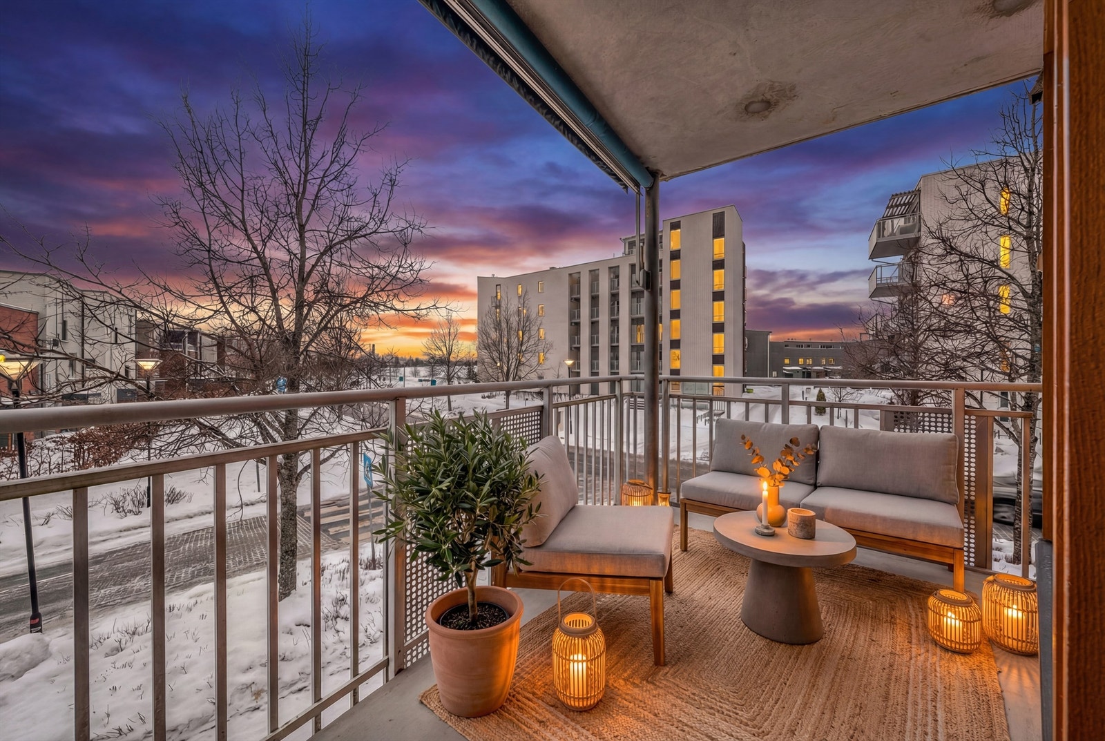 Balkong på 5 kvm. | Digitalt stylet Galleribilde