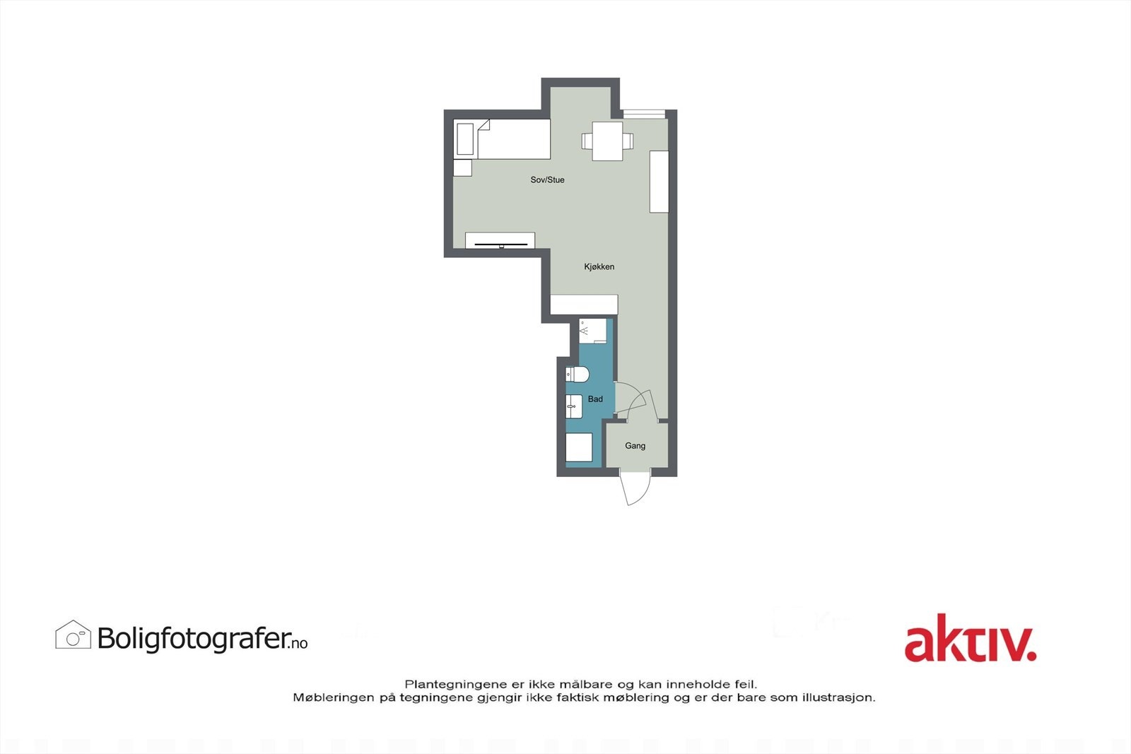 Plantegning - Ikke målbar Galleribilde