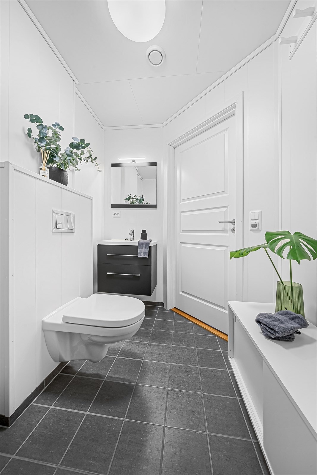 Toalett-/Teknisk rom i 1. etasje. Galleribilde