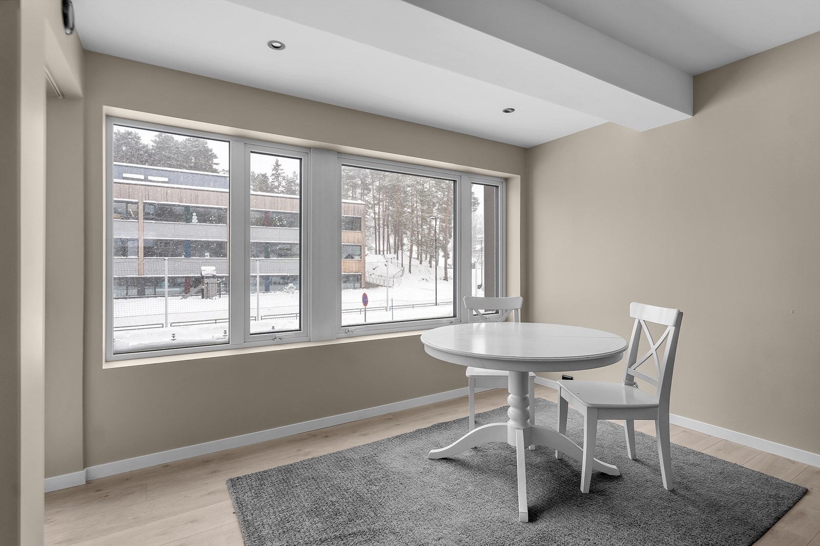 Her kan man fint innrede med spisebord Galleribilde