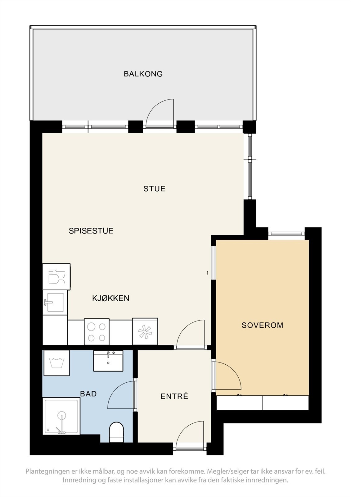 Plantegning. Galleribilde