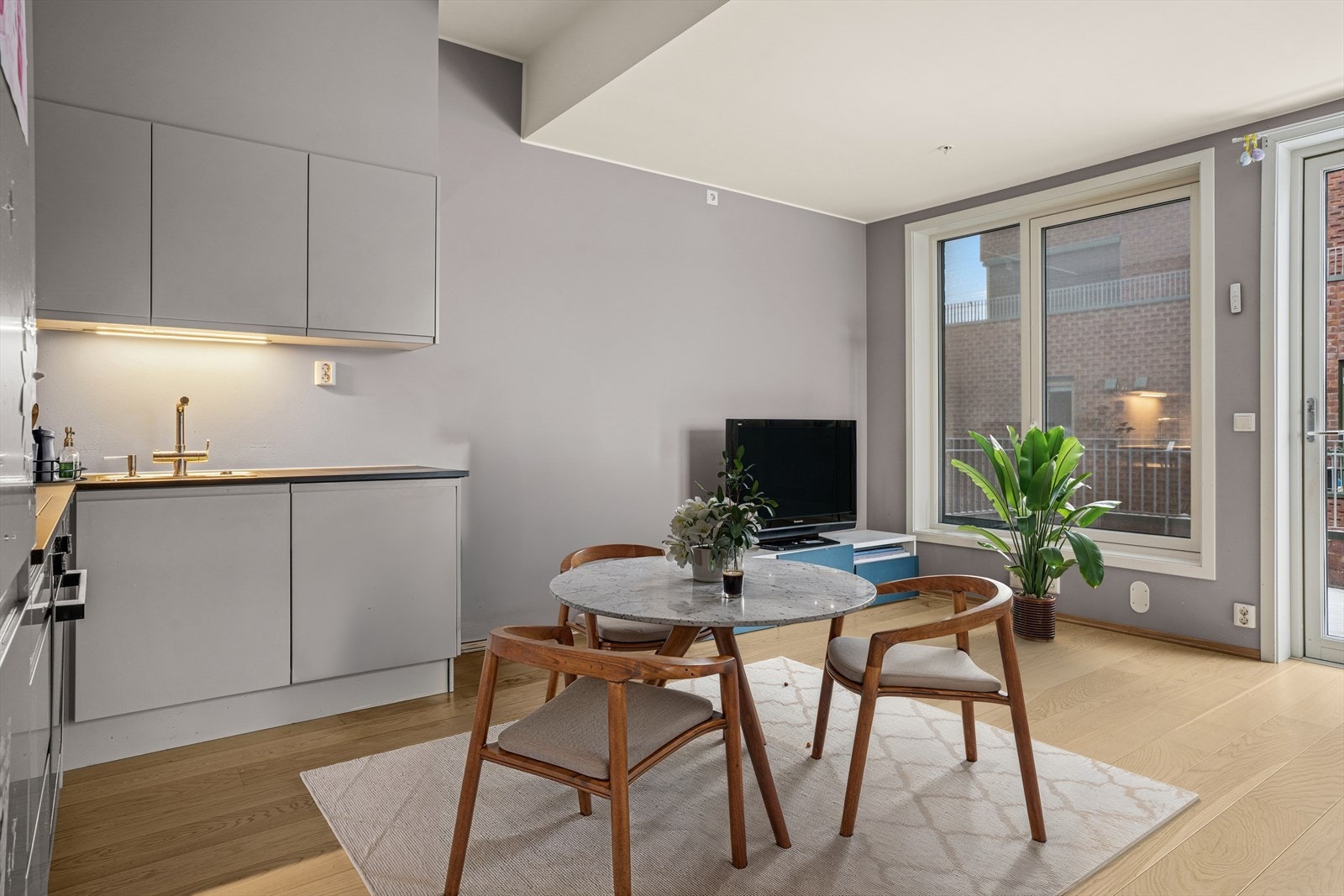 Her kan hyggelige måltider nytes. Galleribilde