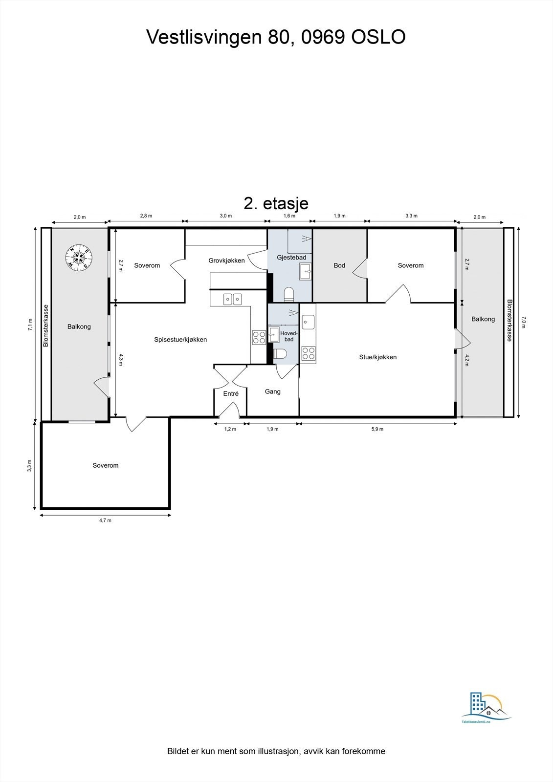 Plantegning. Galleribilde